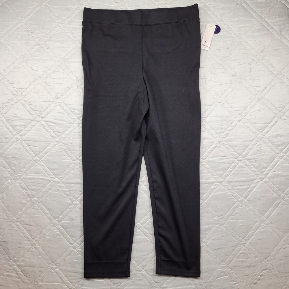 Empetua black pull on dress pants size XL nwt‎